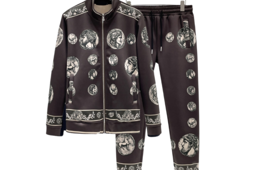 Dolce & Gabbana Monete Silk Bomber Tracksuit