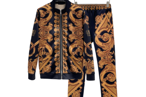 Versace Jeans Couture Bomber Black/Gold Tracksuit