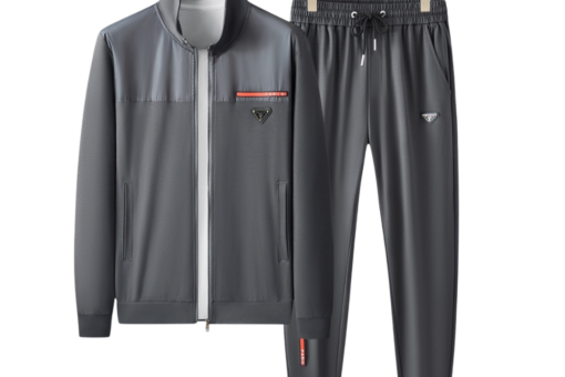 Prada Technical Jersey Grey Tracksuit