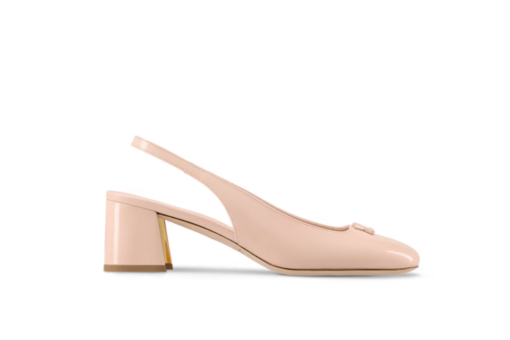 LV Swing Slingback Pump Nude