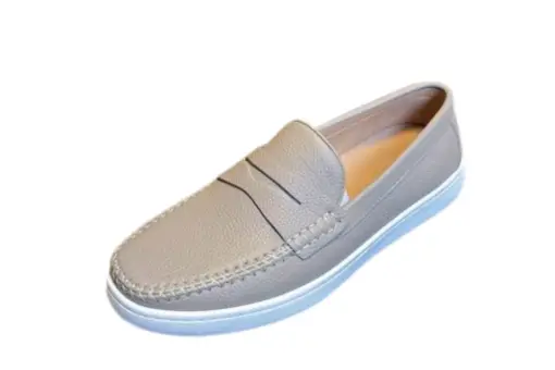 Bottega Veneta Intrecciato Loafers Beige