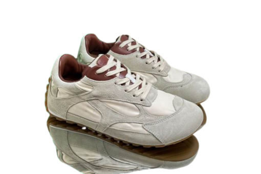 Bottega Veneta Orbit Flash Sneakers Sea Salt Caramel