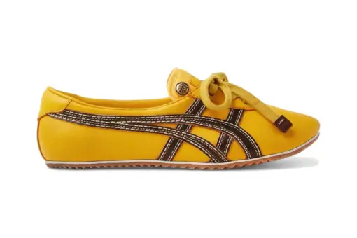 Onitsuka Tiger Tai-Chi Sakura Nappa Versace Brown Yellow