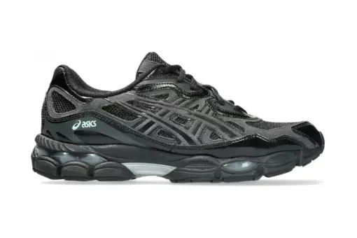ASICS Gel-NYC Black Graphite Grey Light Blue