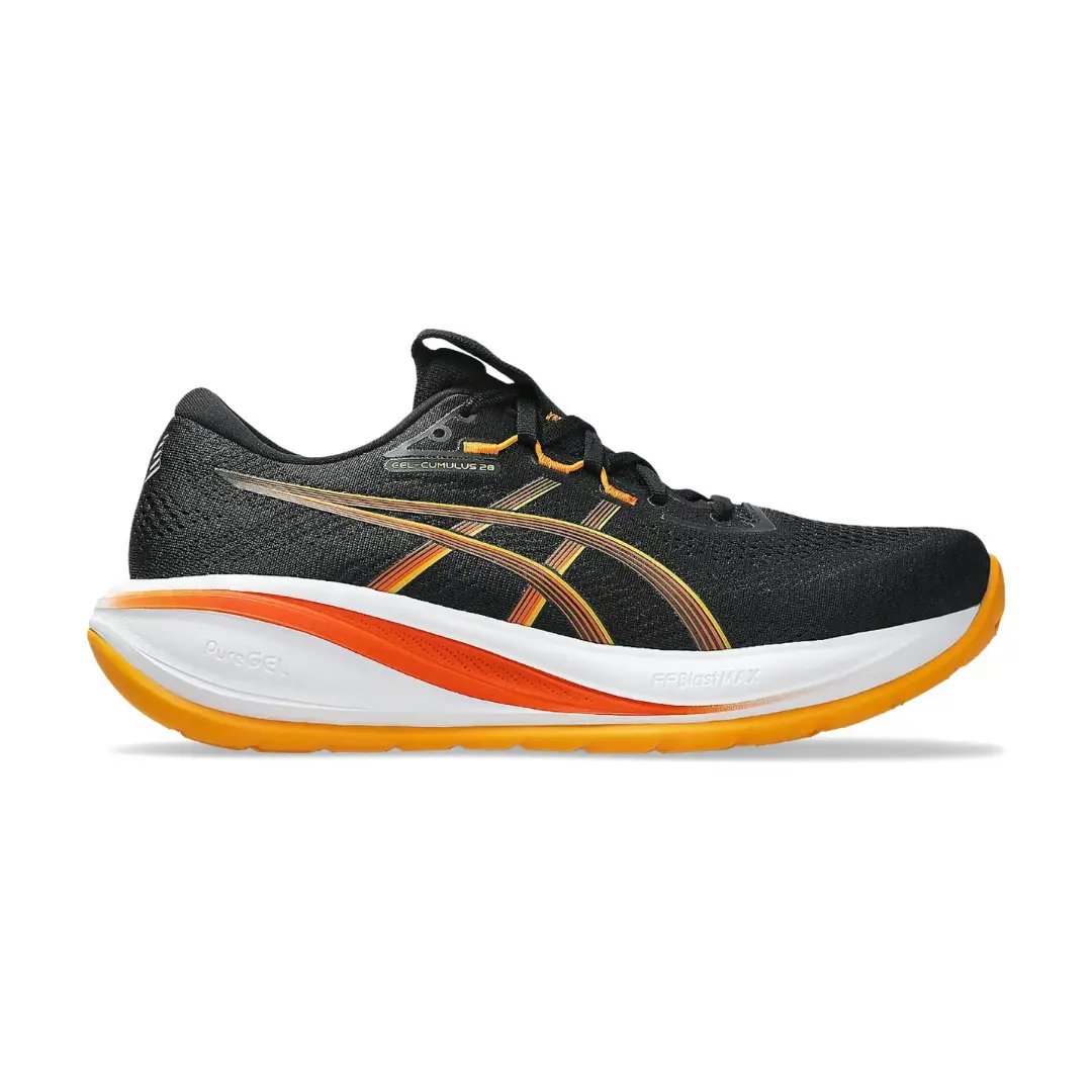 ASICS Gel-Cumulus 28 Black Anzu 2026 | Drip Kickz ASICS Gel-Cumulus 28 Black Anzu