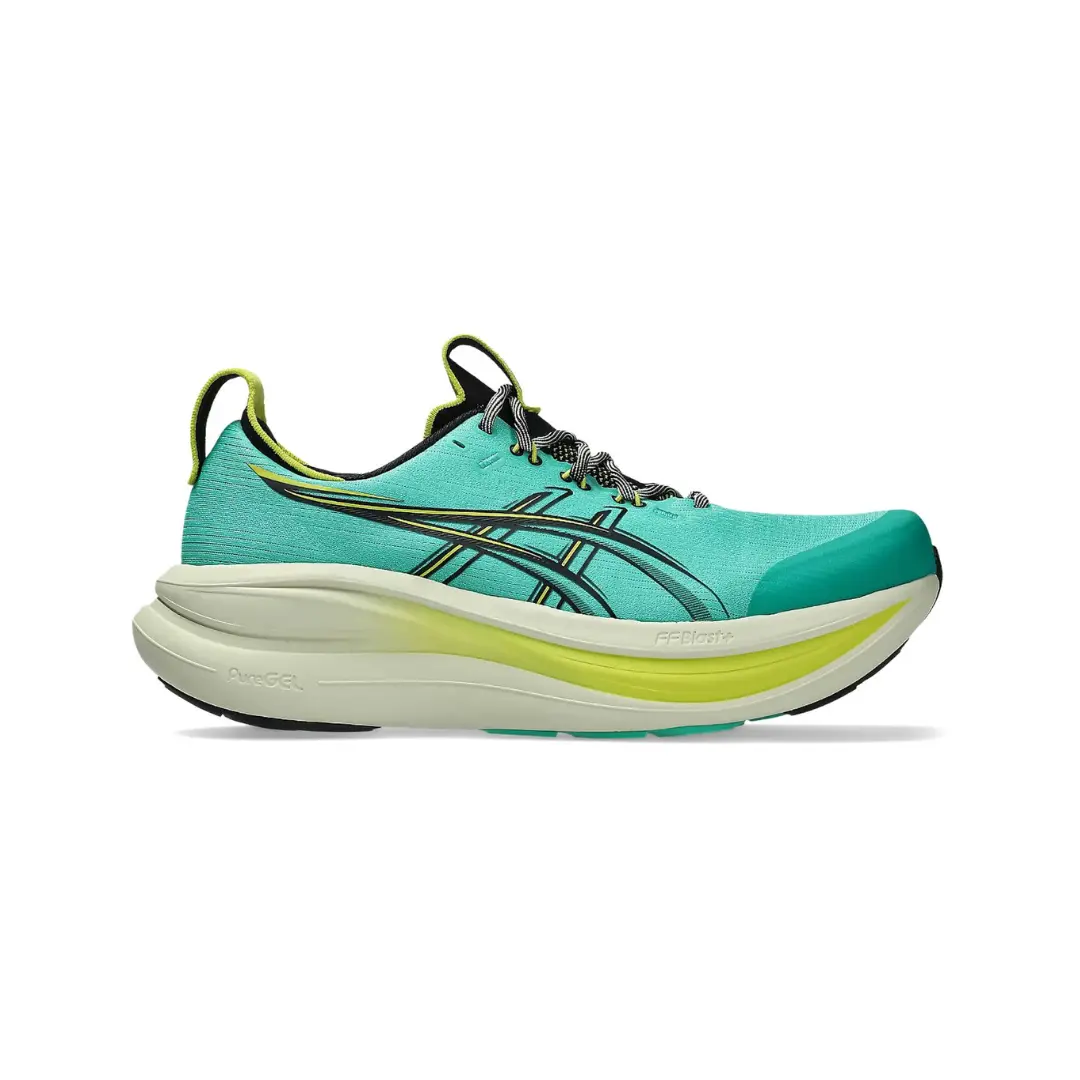 ASICS Gel-Nimbus 28 TR Aurora Green Black 2026 | Drip Kickz ASICS Gel-Nimbus 28 TR Aurora Green Black