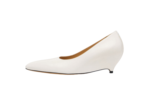 Maison Margiela Heel Less Kitten Pump White - 42