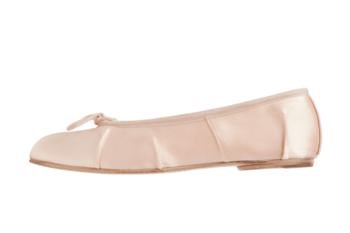 Maison Margiela Tabi Satin Ballerina Alba - 36