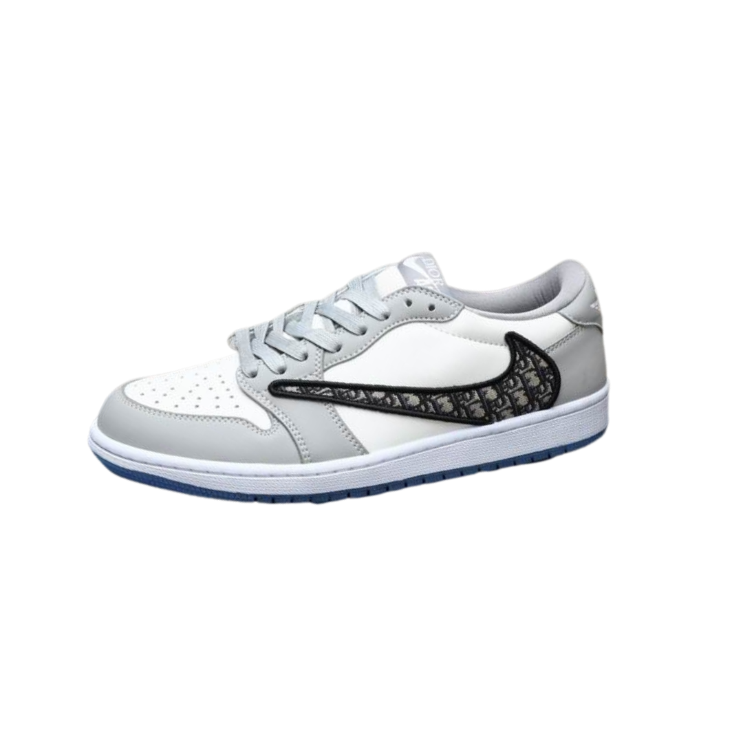 Air Jordan 1 Low Sneakers Gray 2026 | Drip Kickz Air Jordan 1 Low Sneakers Gray