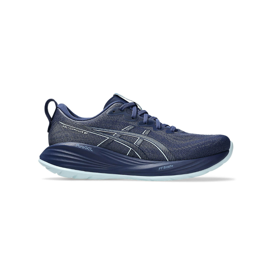 ASICS Gel-Cumulus 27 Indigo Blue Cool Grey 2026 | Drip Kickz ASICS Gel-Cumulus 27 Indigo Blue Cool Grey