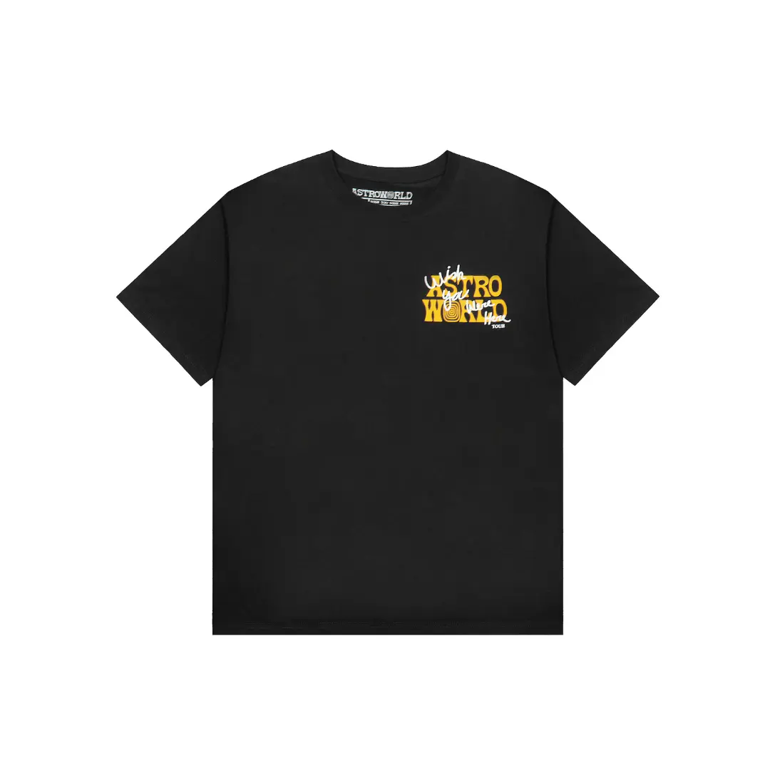 Travis Scott Astro World T Shirt Black 2026 | Drip Kickz Travis Scott Astro World T Shirt Black