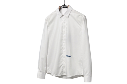 Versace Full Sleeve Shirt Plain White