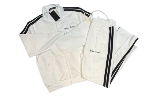 Palm Angels Zipped Tracksuit White