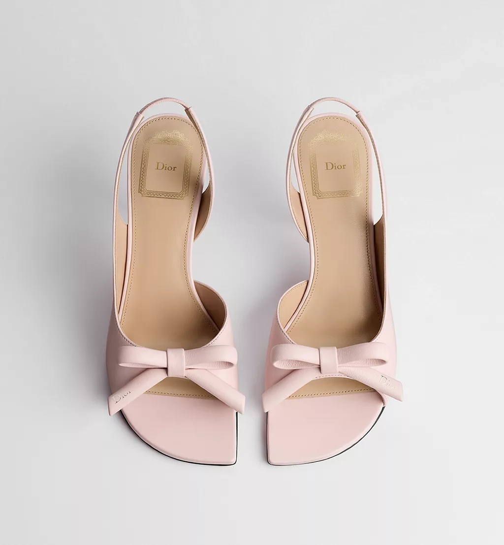 Bow Heeled Slingback Sandal Soupir Lambskin 2026 | Drip Kickz Bow Heeled Slingback Sandal Soupir Lambskin - Image 2