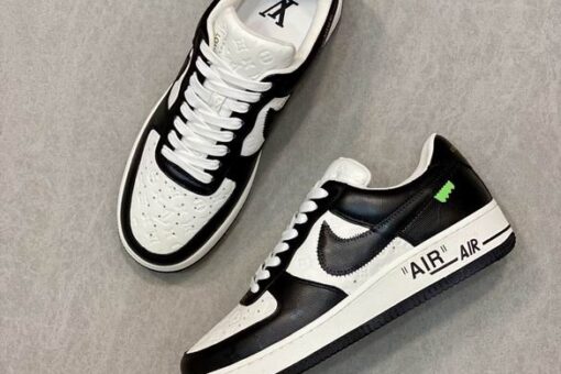Louis Vuitton x Nike Air Force 1 Low White/Black - 45