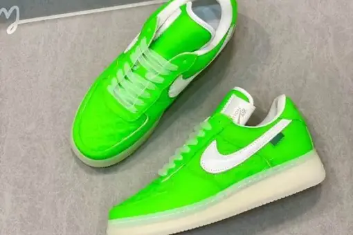 Louis Vuitton x Nike Air Force 1 Sneaker Green