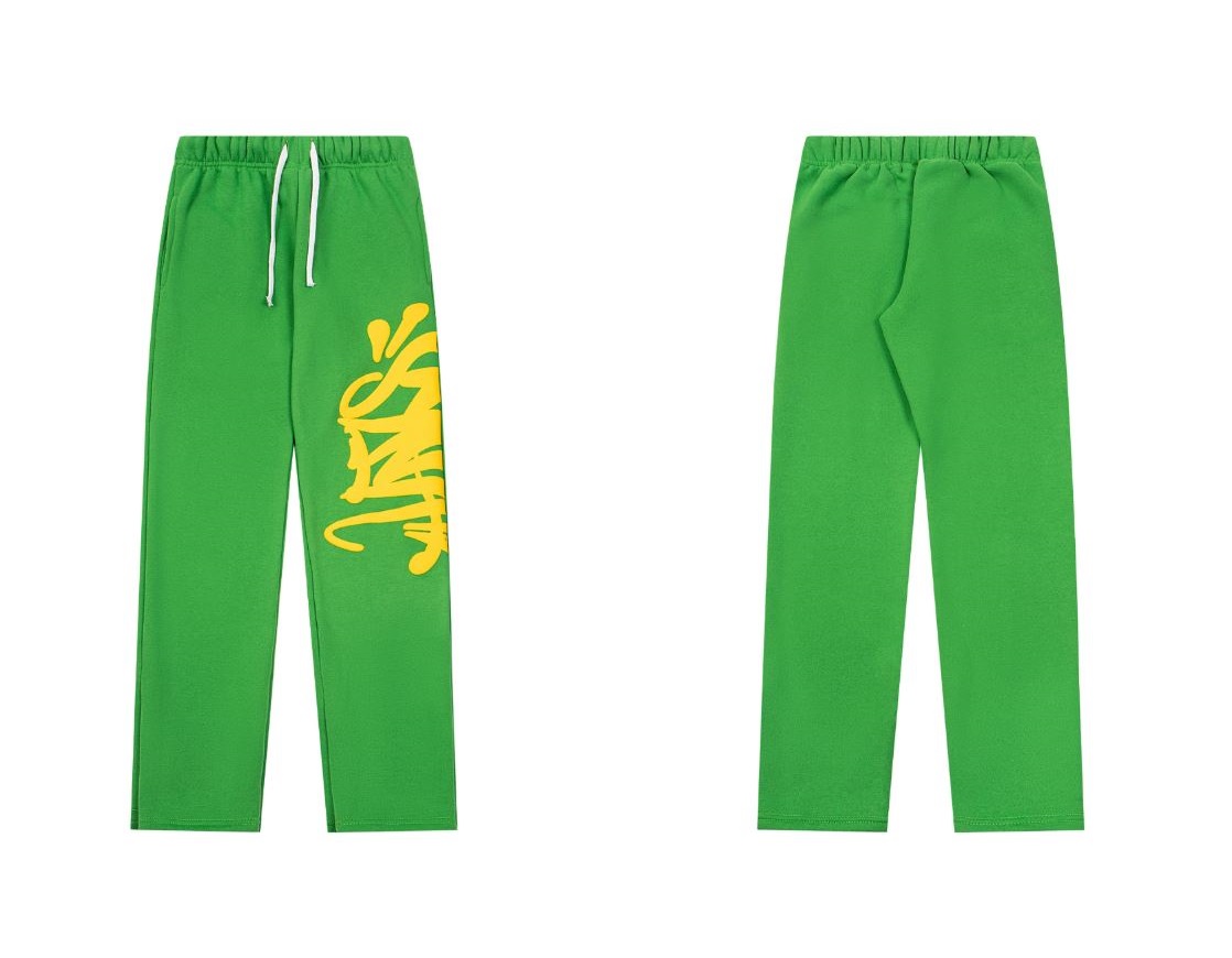 Syna World Foaming Letters Tracksuit Set Royal Green 2026 | Drip Kickz Syna World Foaming Letters Tracksuit Set Royal Green - Image 3