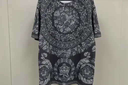 Versace T-Shirt Black Design