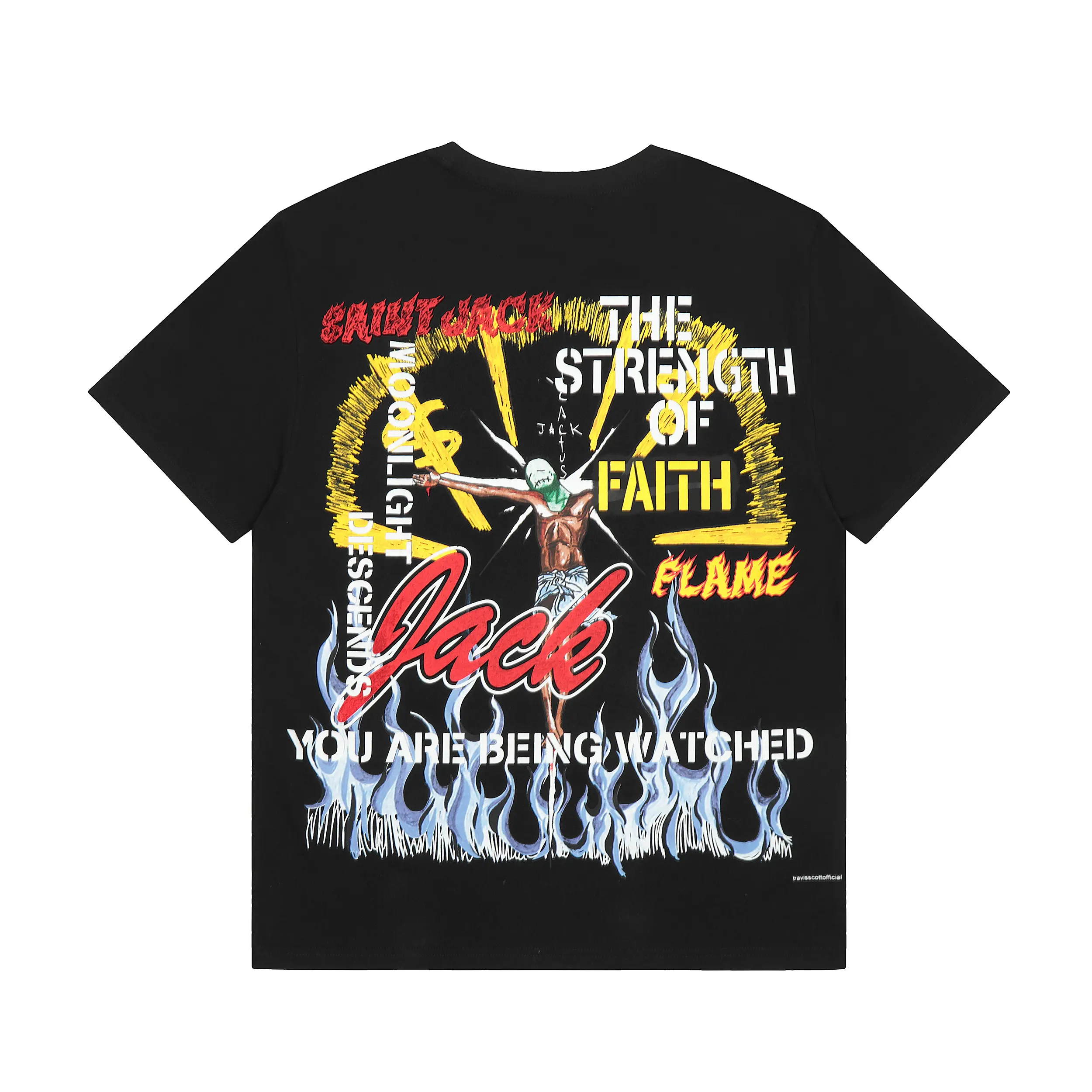 Travis Scott Utopia x Saint Michael 3A Tee 2026 | Drip Kickz Travis Scott Utopia x Saint Michael 3A Tee - Image 2