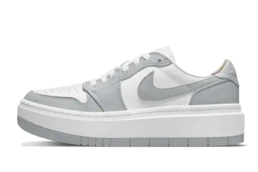 Air Jordan 1 Low Elevate White Grey