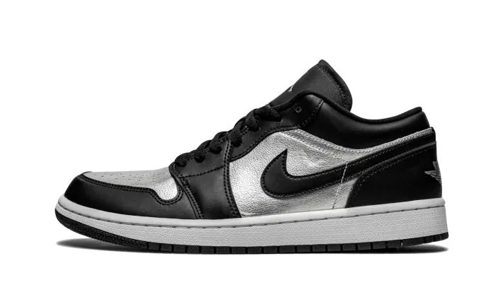Air Jordan 1 Low SE Black Metallic Silver 2026 | Drip Kickz Air Jordan 1 Low SE Black Metallic Silver