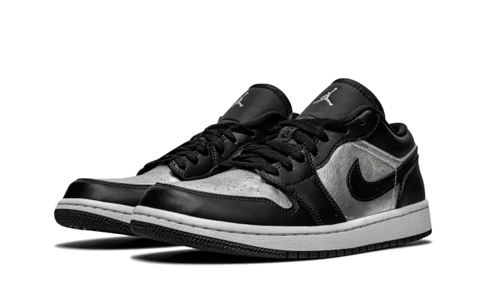Air Jordan 1 Low SE Black Metallic Silver 2026 | Drip Kickz Air Jordan 1 Low SE Black Metallic Silver - Image 2