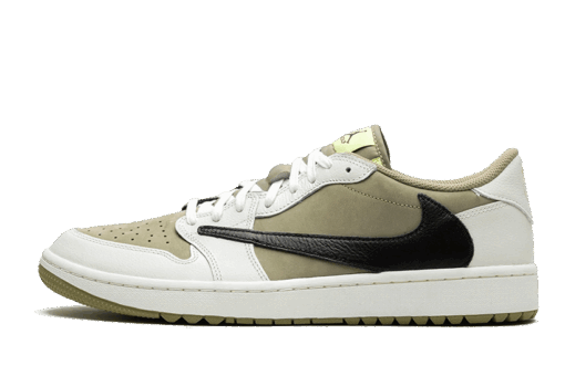 Air Jordan 1 Retro Low Golf Travis Scott Neutral Olive