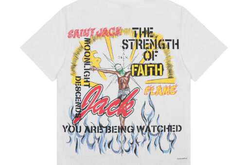 Travis Scott Utopia x Saint Michael 3A Tee White