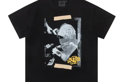 Syna World No Comment T Shirt Black