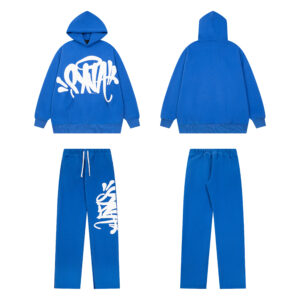 Syna World Foaming Letters Tracksuit Set Royal Blue