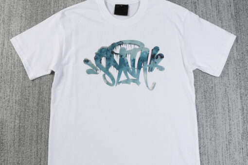 Syna World T Shirt Hot Graffiti Style Print White
