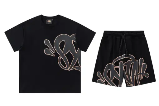 Syna World T Shirt & Shorts Set Black