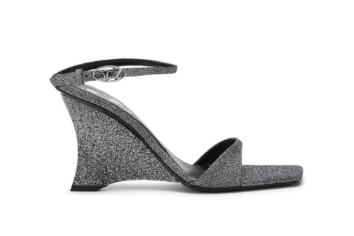 DIESEL Wedge Sandals Lurex Fabric