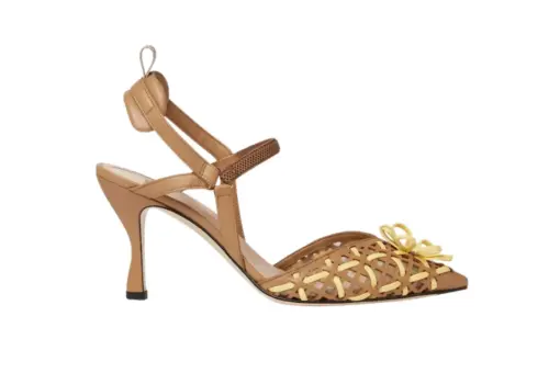 Fendi Colibrì Lite Light Brown Yellow Leather