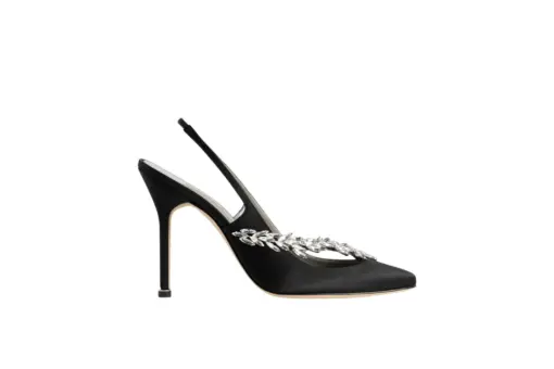 Balenciaga Manolo Blahnik Slingback Black
