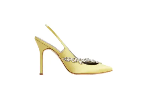 Balenciaga Manolo Blahnik Slingback Lime