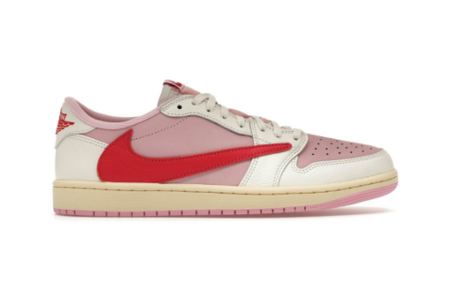Air Jordan 1 Retro Low OG SP Travis Scott Sail Tropical Pink