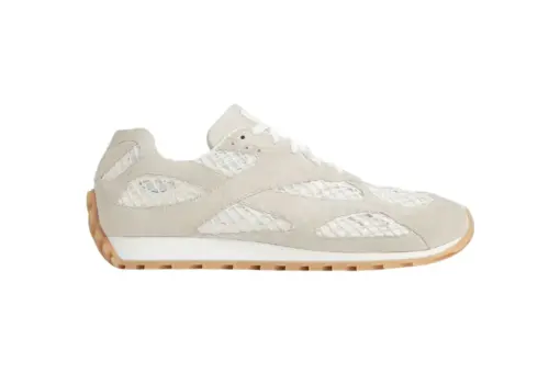 Bottega Veneta Orbit Sneaker White Sea Salt