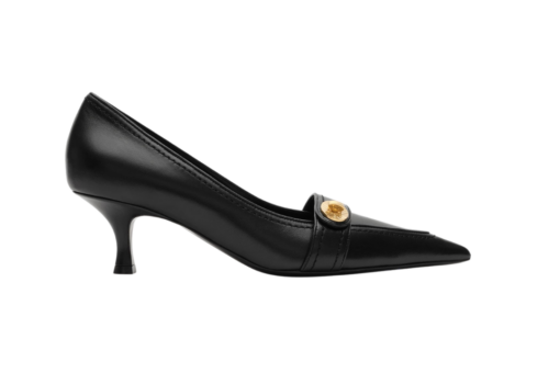 Burberry Leather Cotswolds Low Pumps