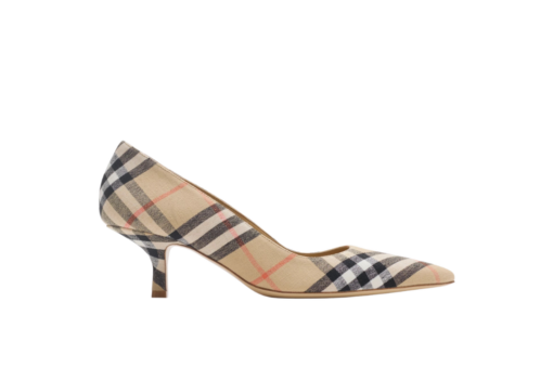 Burberry Check Dame Pumps