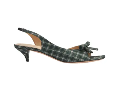 Bow Heeled Slingback Multicolor