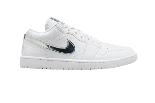 Air Jordan 1 Low SE White Metallic Silver