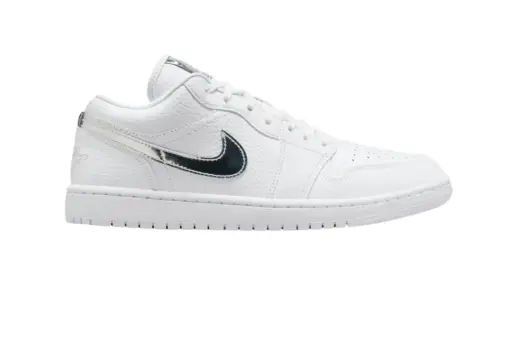 Air Jordan 1 Low SE White Metallic Silver