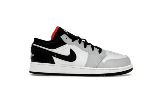 Air Jordan 1 Low Black Summit White Infrared GS