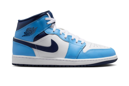 Air Jordan 1 Mid University Blue Midnight Navy