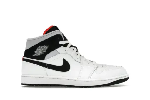 Air Jordan 1 Mid White Neutral Grey Infrared