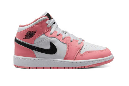 Air Jordan 1 Mid Pink Gaze GS