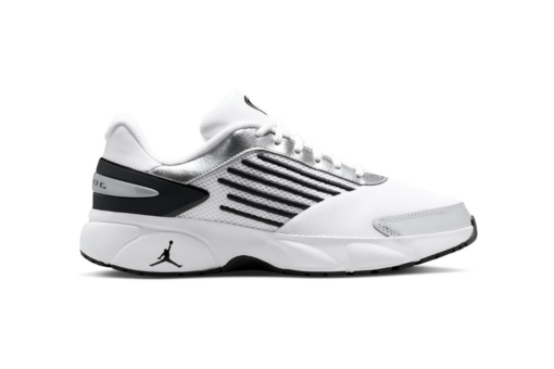 Jordan Trunner Flow White Black Metallic Silver
