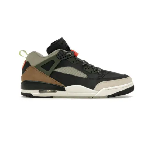 Jordan Spizike Low Anthracite Mango Cargo Khaki 2026 | Drip Kickz Jordan Spizike Low Anthracite Mango Cargo Khaki