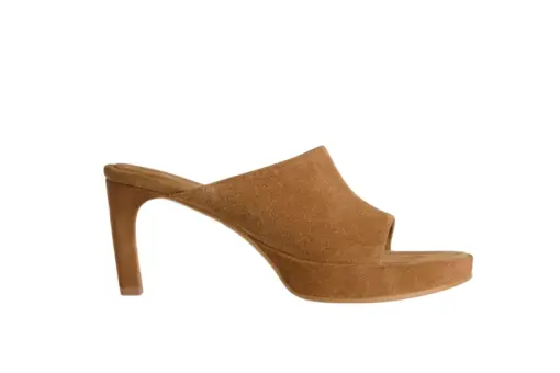 Balenciaga Fargo Mule Brown